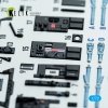Kelik K72212 Gannet AS1/AS4 - interior 3D decals for Revell kit (1/72)